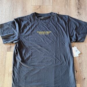 Rip Curl Men's Washed Black Mod Cali Tee.